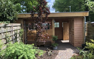 Eiken overkapping, M. Mulder Bouw & Timmerwerken