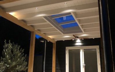 Veranda met lichtstraat, M. Mulder Bouw & Timmerwerken