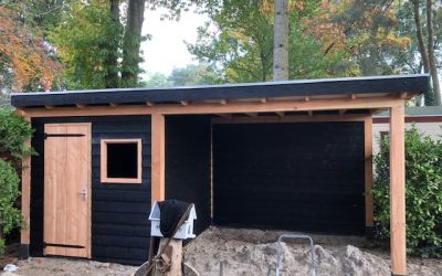 Overkapping met berging, M. Mulder Bouw & Timmerwerken